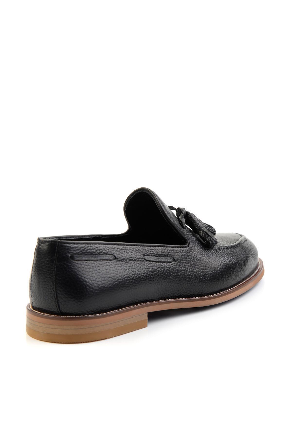 Siyah Leather Erkek Klasik Ayakkabı E01755302040
