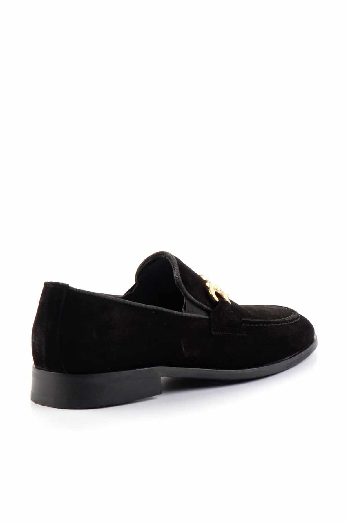Siyah Leather Erkek Klasik Ayakkabı E01902004502