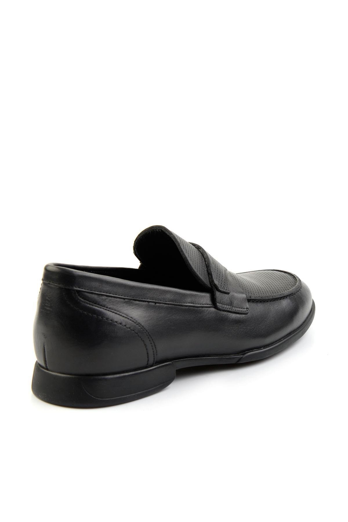 Siyah Leather Erkek Klasik Ayakkabı E01757715103