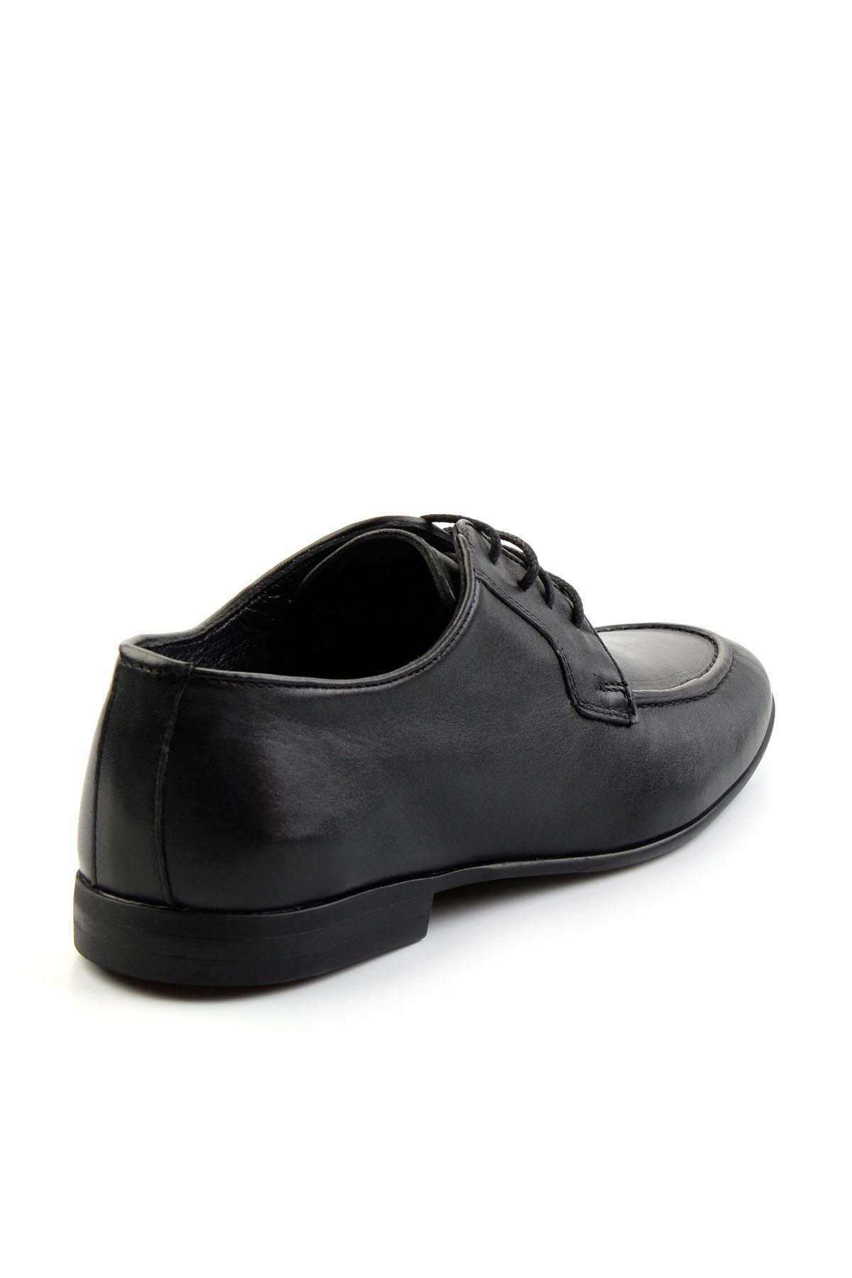 Siyah Leather Erkek Klasik Ayakkabı E01054143043