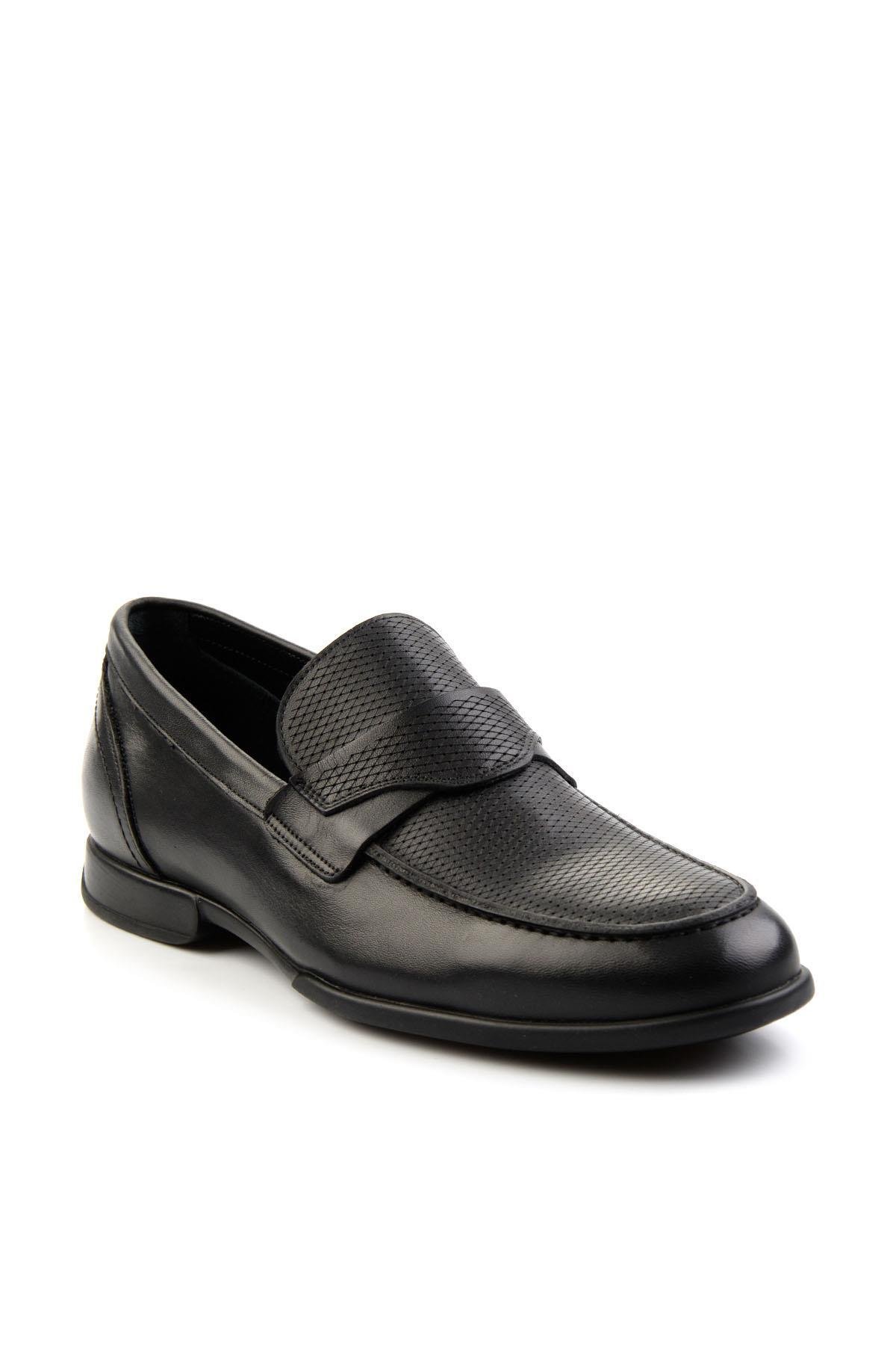 Siyah Leather Erkek Klasik Ayakkabı E01757715103