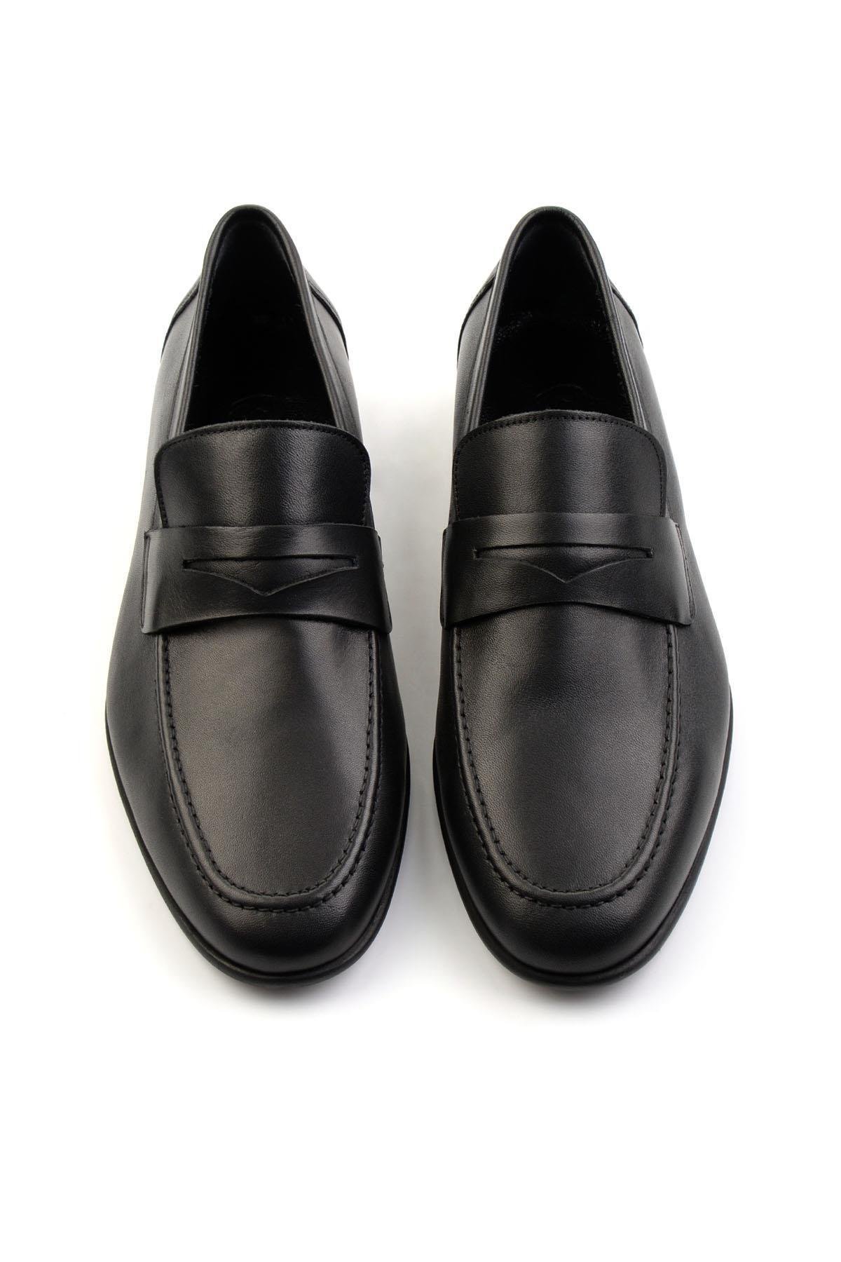 Siyah Leather Erkek Klasik Ayakkabı E01757800003