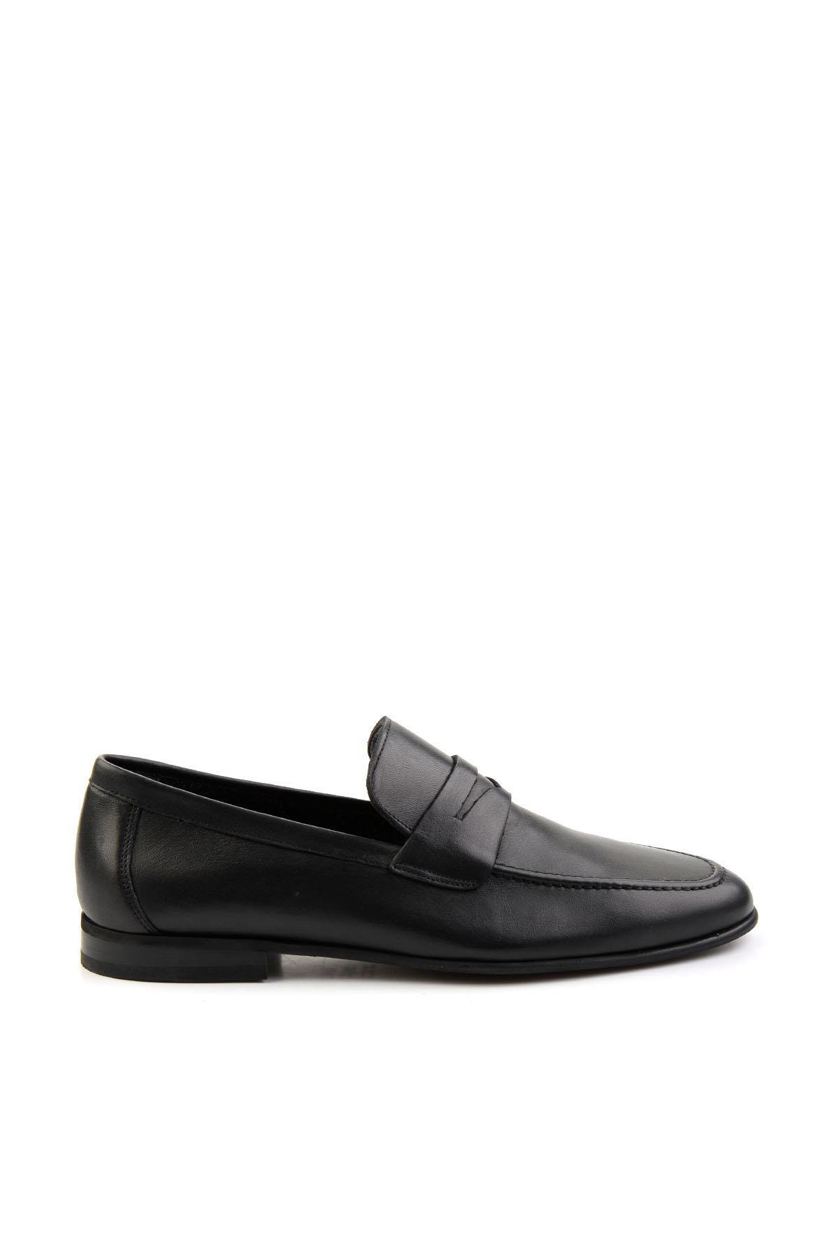 Siyah Leather Erkek Klasik Ayakkabı E01757800003