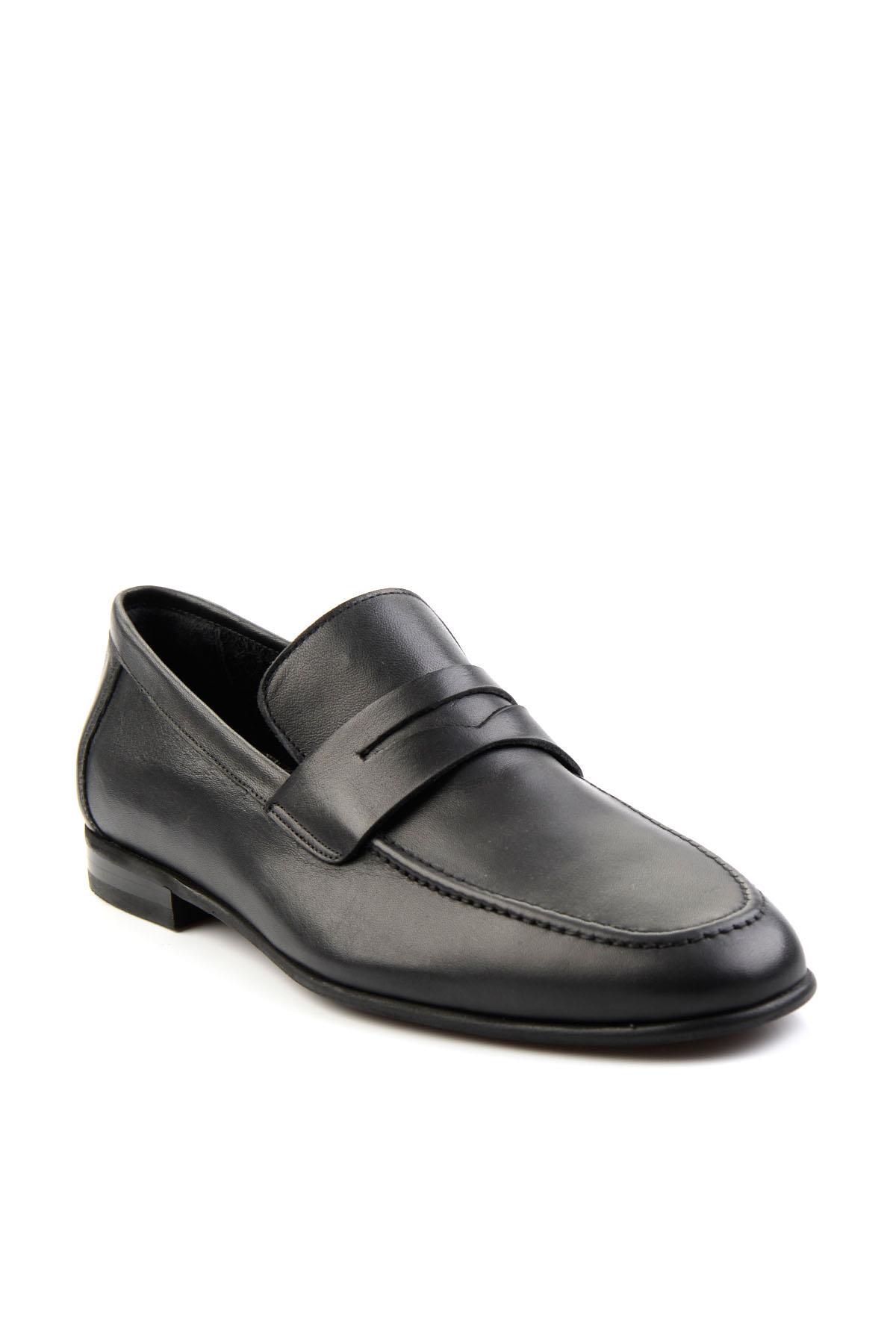 Siyah Leather Erkek Klasik Ayakkabı E01757800003