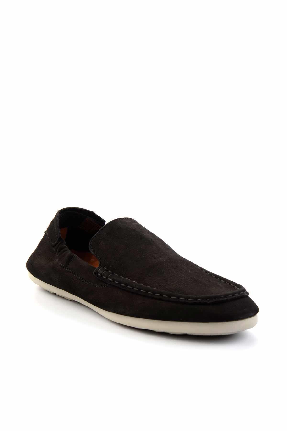 Siyah Leather Erkek Loafer Ayakkabı E01304406001