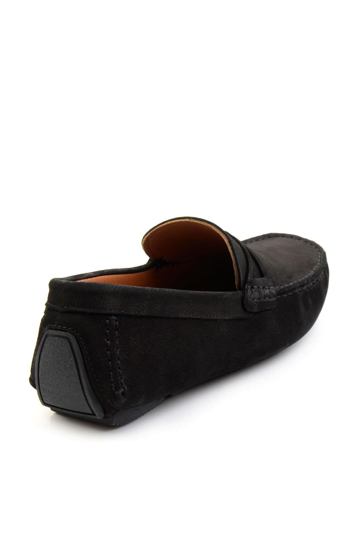Siyah Leather Erkek Loafer Ayakkabı E01547007801