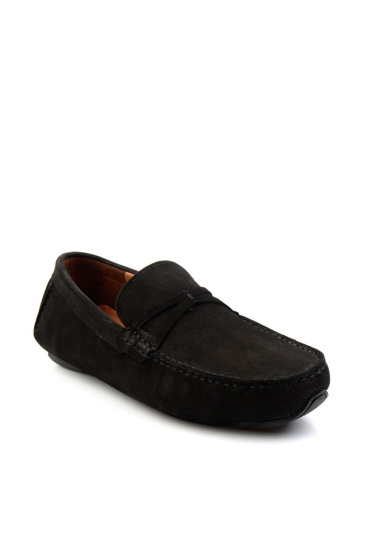 Siyah Leather Erkek Loafer Ayakkabı E01547007801