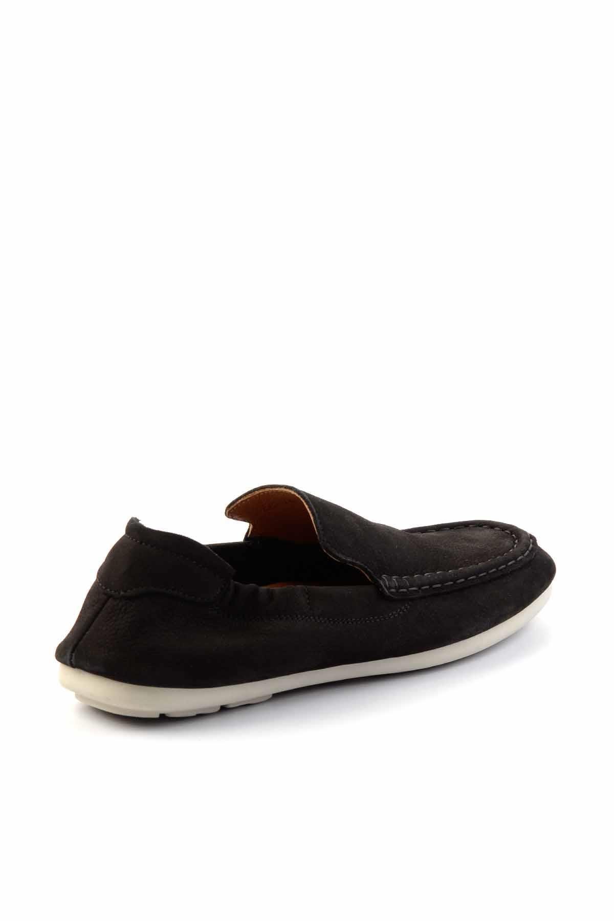 Siyah Leather Erkek Loafer Ayakkabı E01304406001