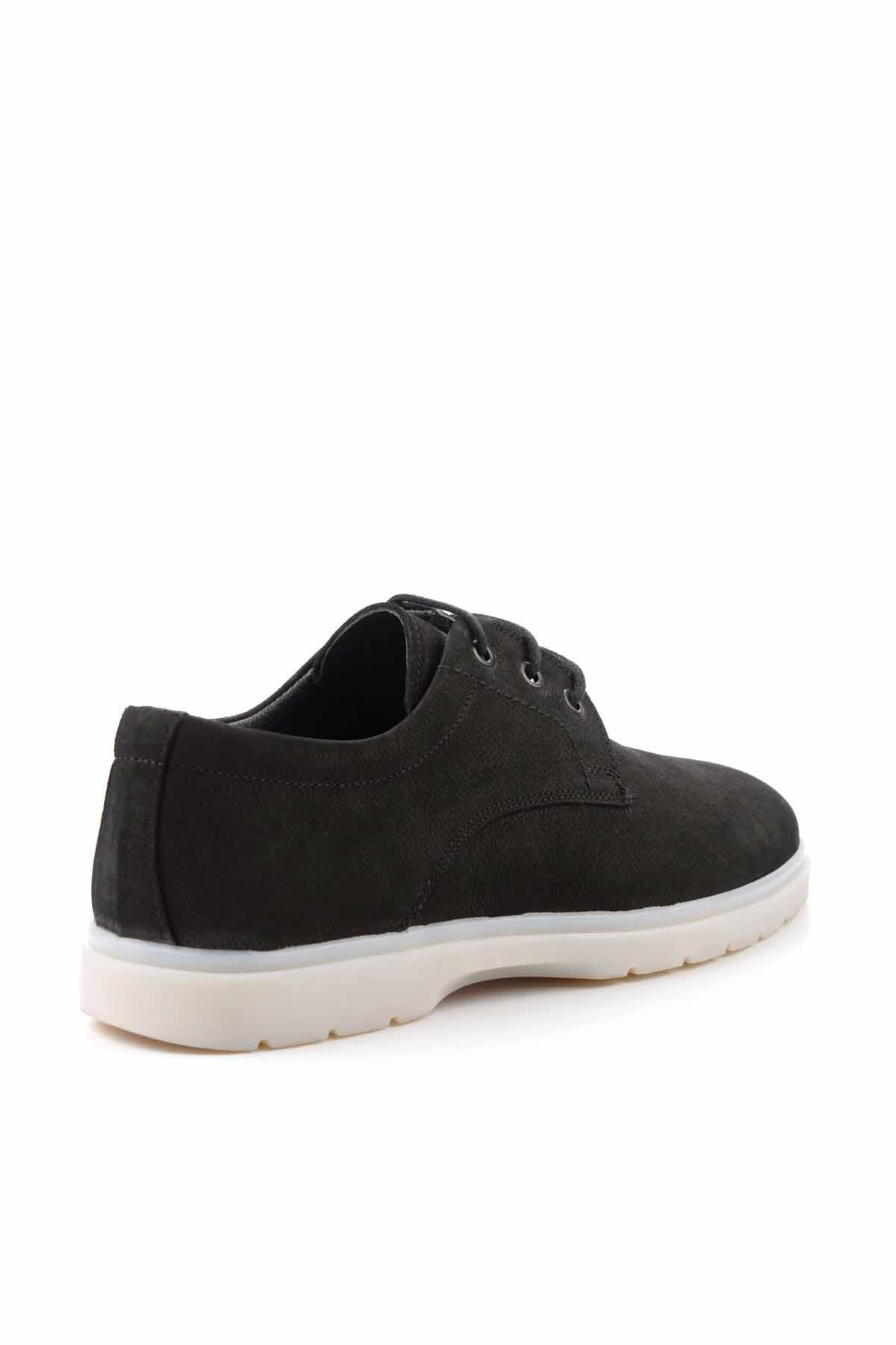 Siyah Leather Erkek Oxford Ayakkabı E01811202001