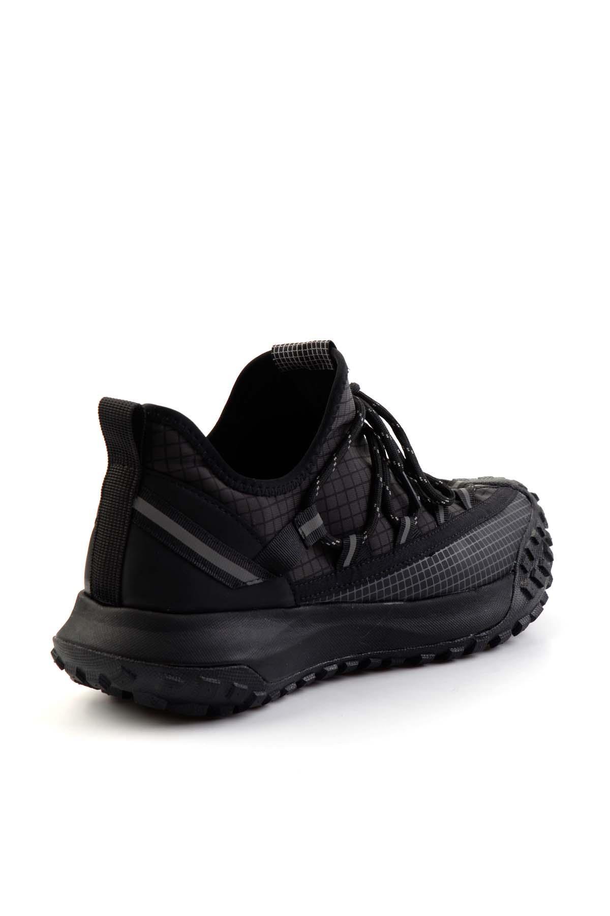 Siyah Leather Erkek Sneaker E01185056202