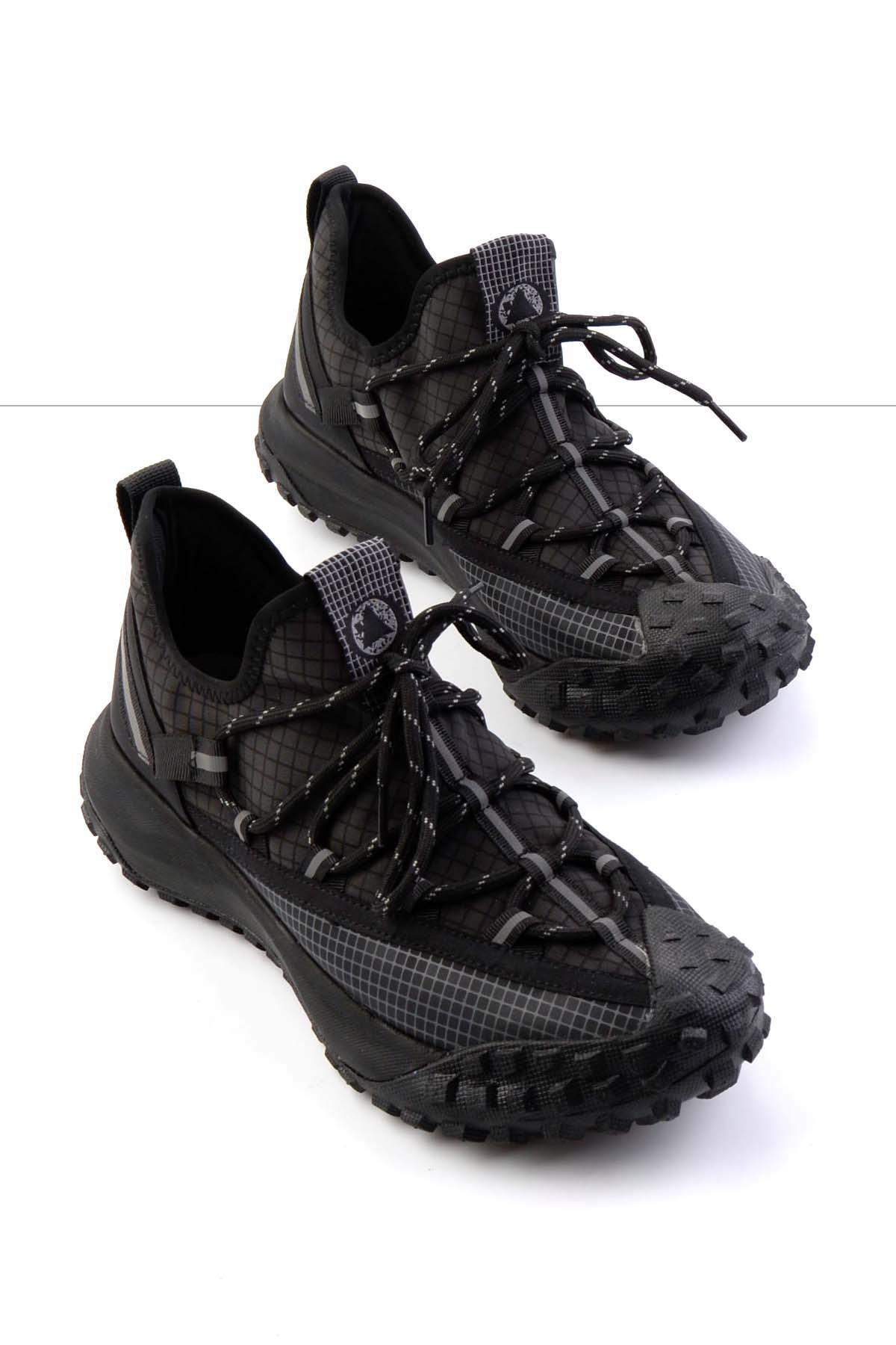 Siyah Leather Erkek Sneaker E01185056202