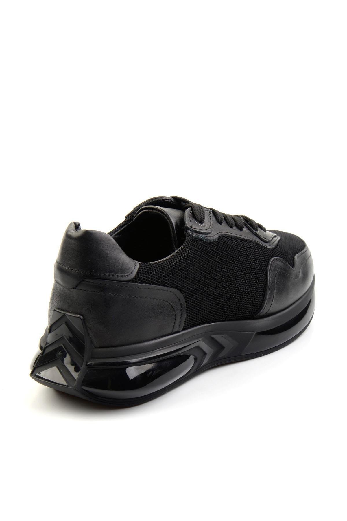 Siyah Leather Erkek Sneaker E01401083004