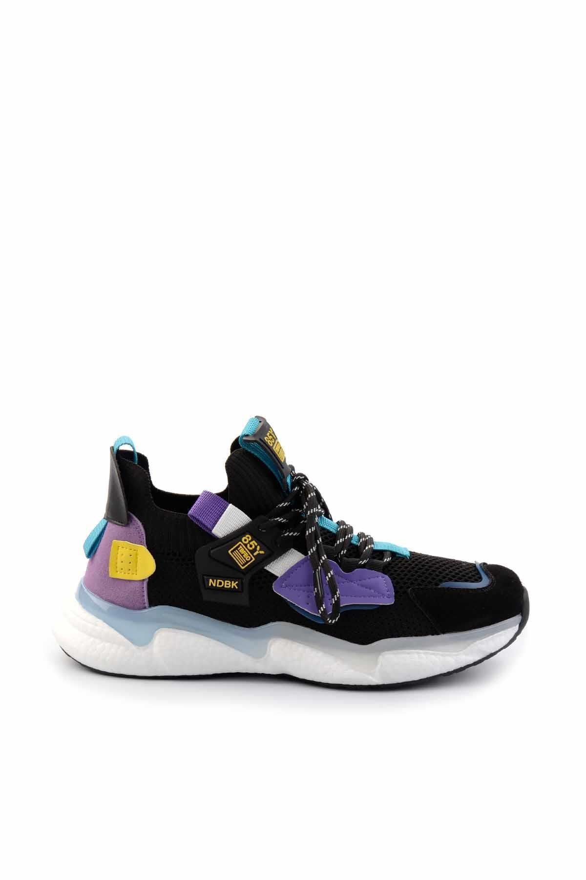 Siyah Leather Erkek Sneaker E01441000222