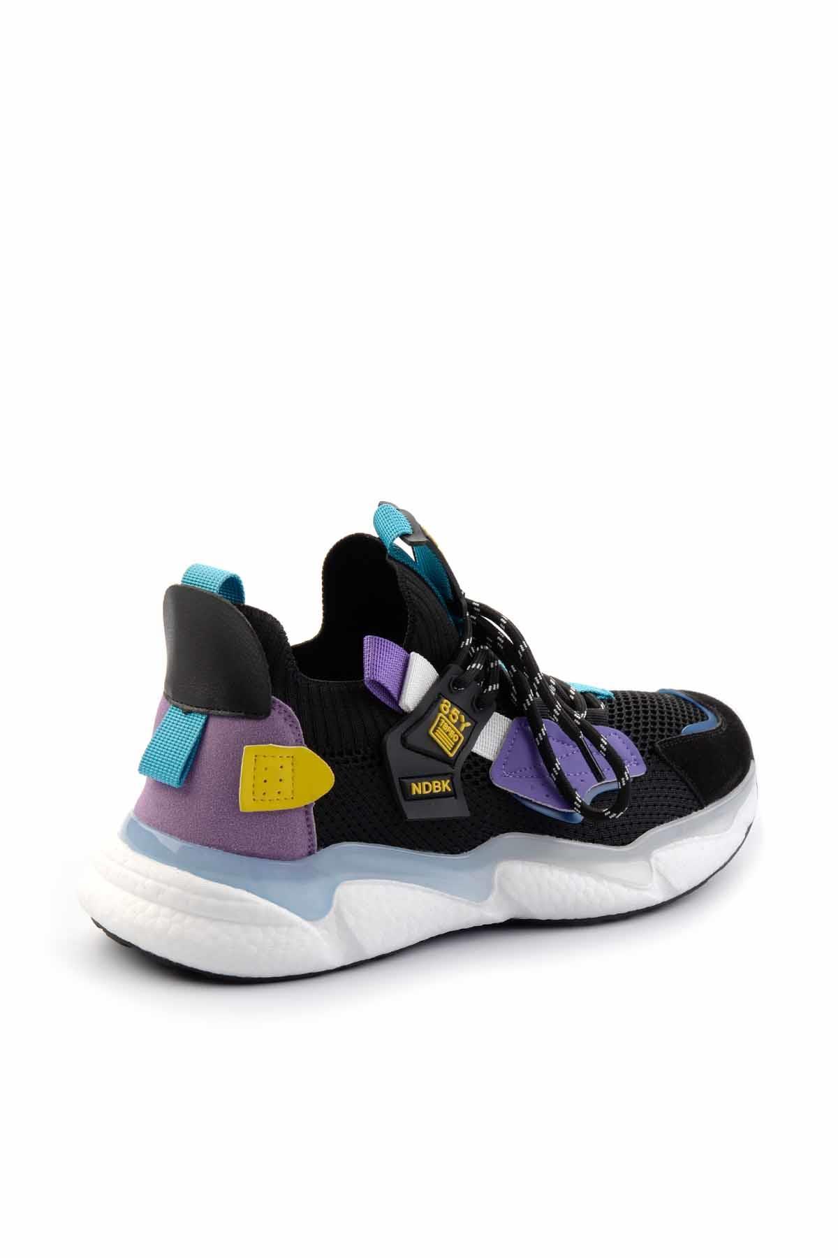 Siyah Leather Erkek Sneaker E01441000222