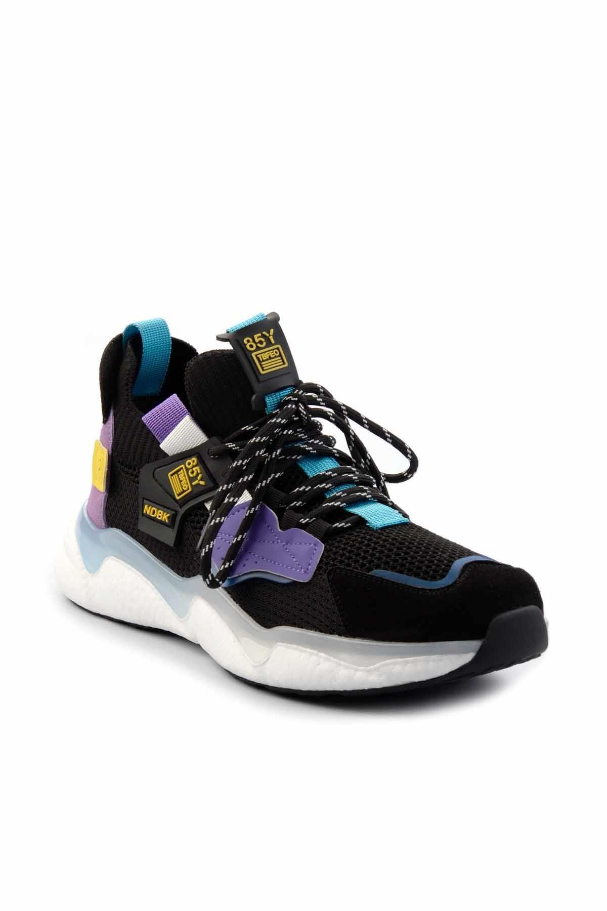 Siyah Leather Erkek Sneaker E01441000222