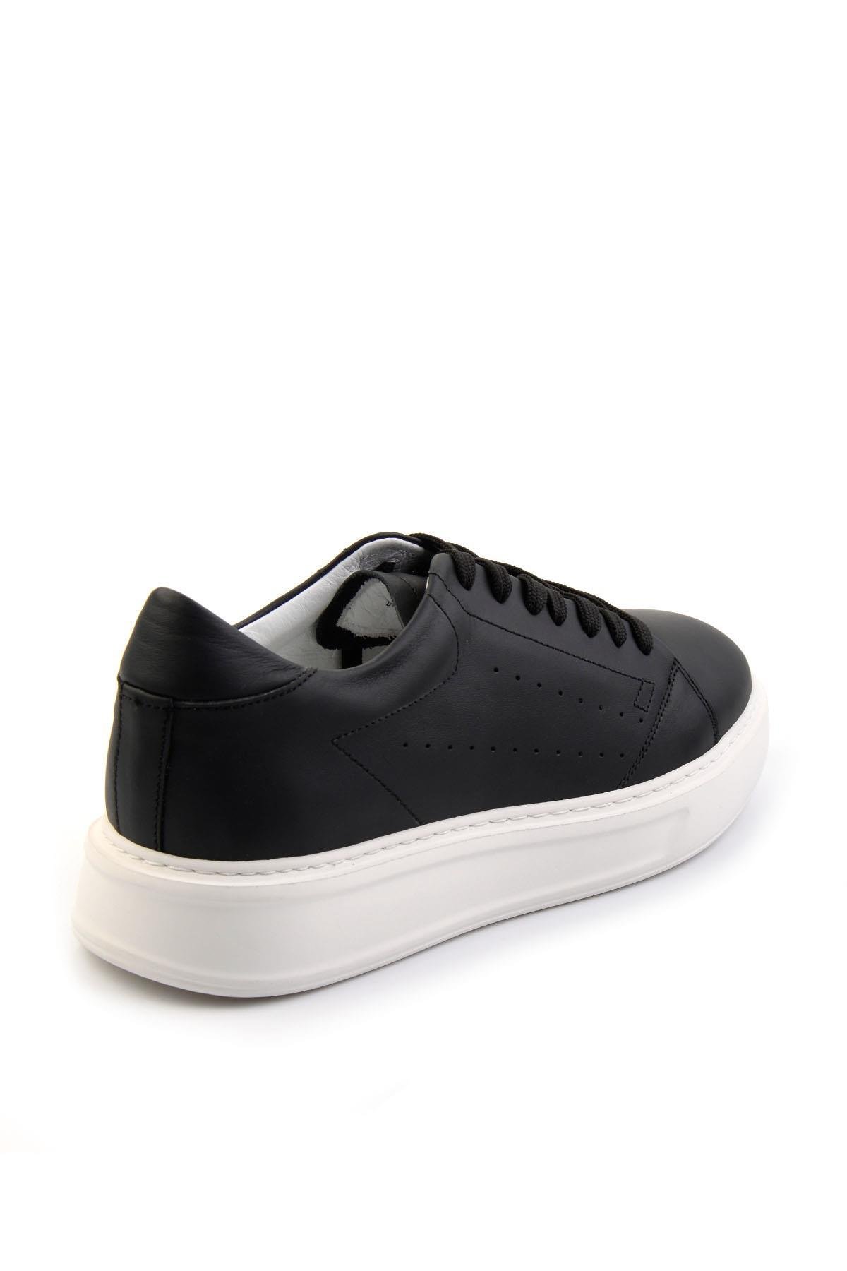 Siyah Leather Erkek Sneaker E01589521603