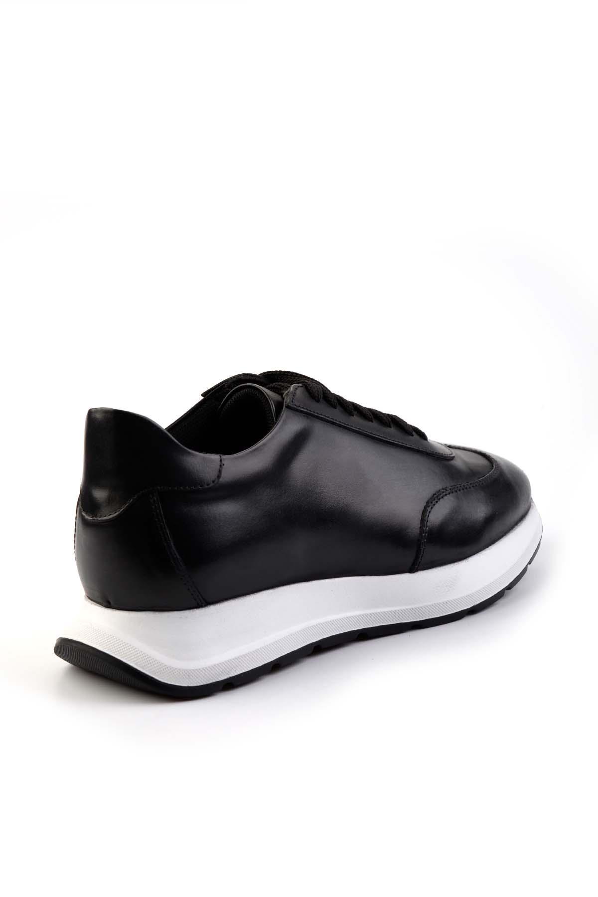 Siyah Leather Erkek Sneaker E01600512441