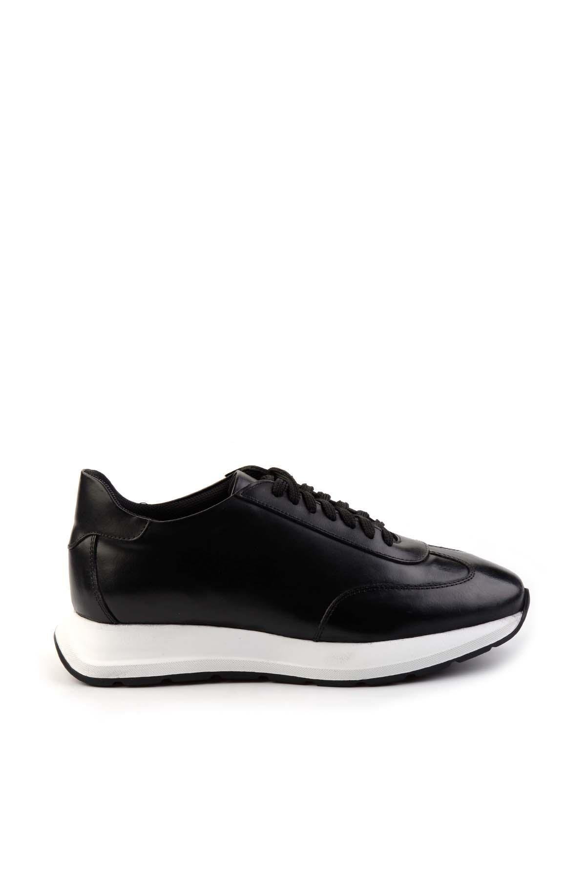 Siyah Leather Erkek Sneaker E01600512441