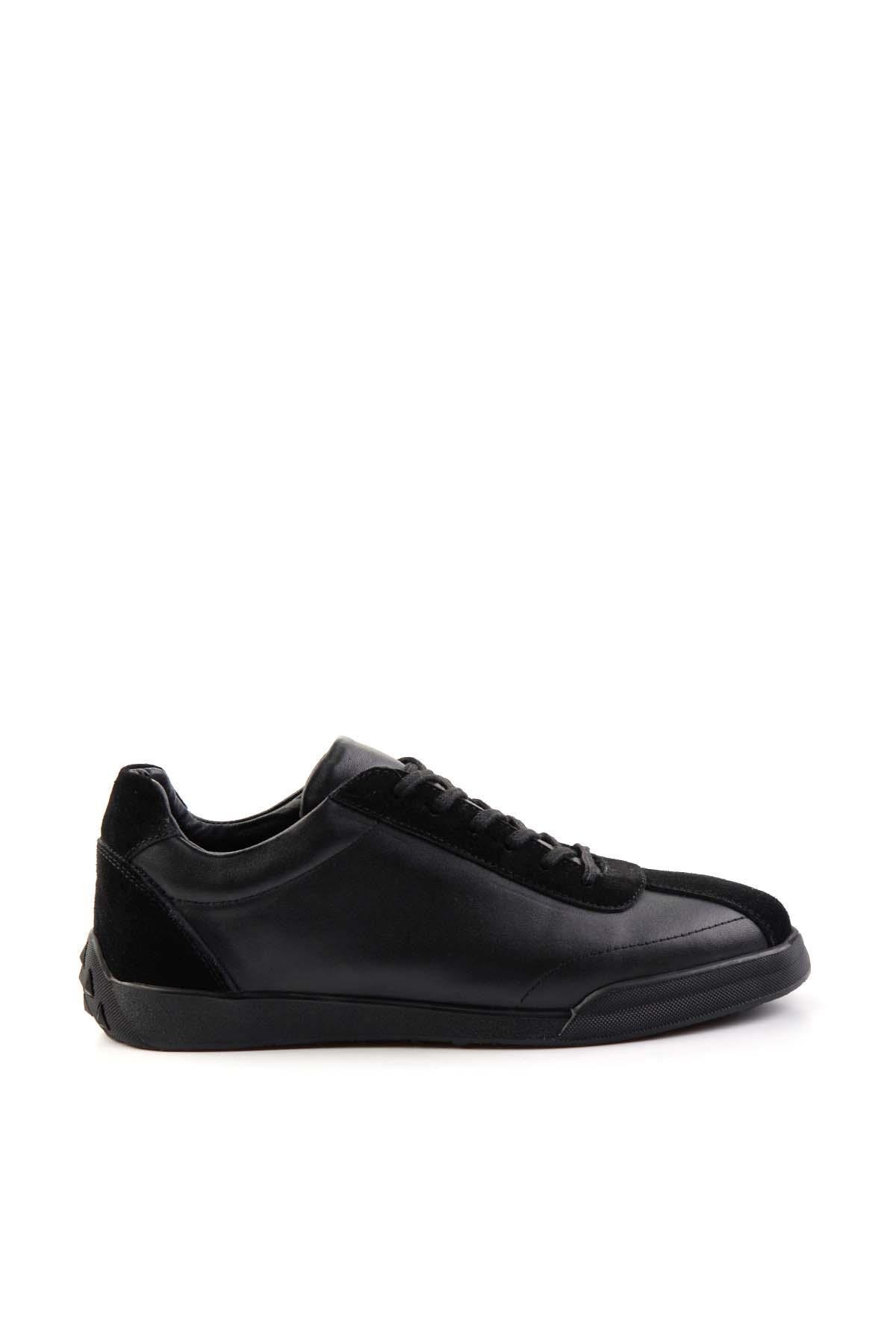 Siyah Leather Erkek Sneaker E01728019243