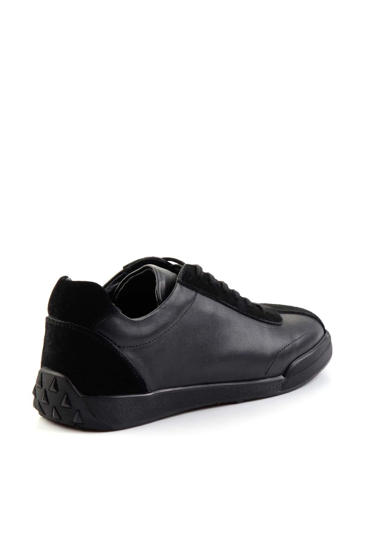 Siyah Leather Erkek Sneaker E01728019243