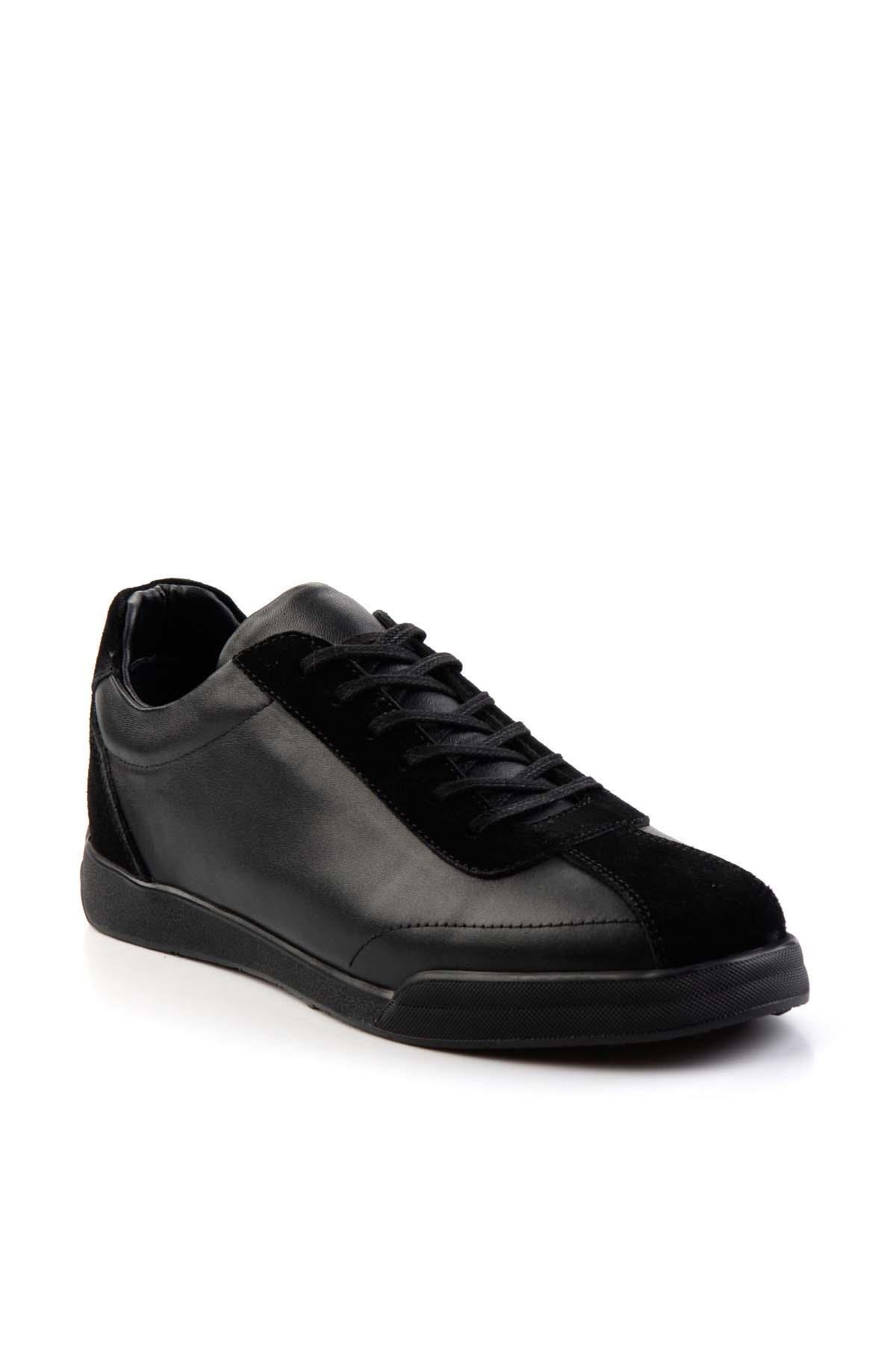 Siyah Leather Erkek Sneaker E01728019243