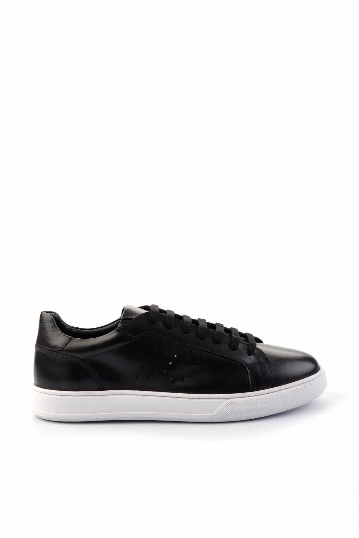 Siyah Leather Erkek Sneaker E01901253443