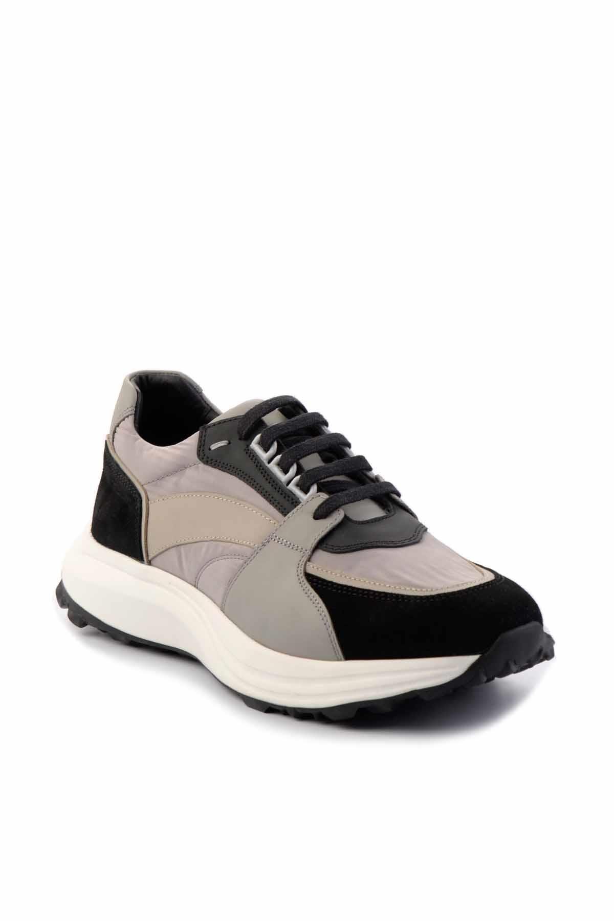 Siyah Leather Erkek Sneaker E01901289102