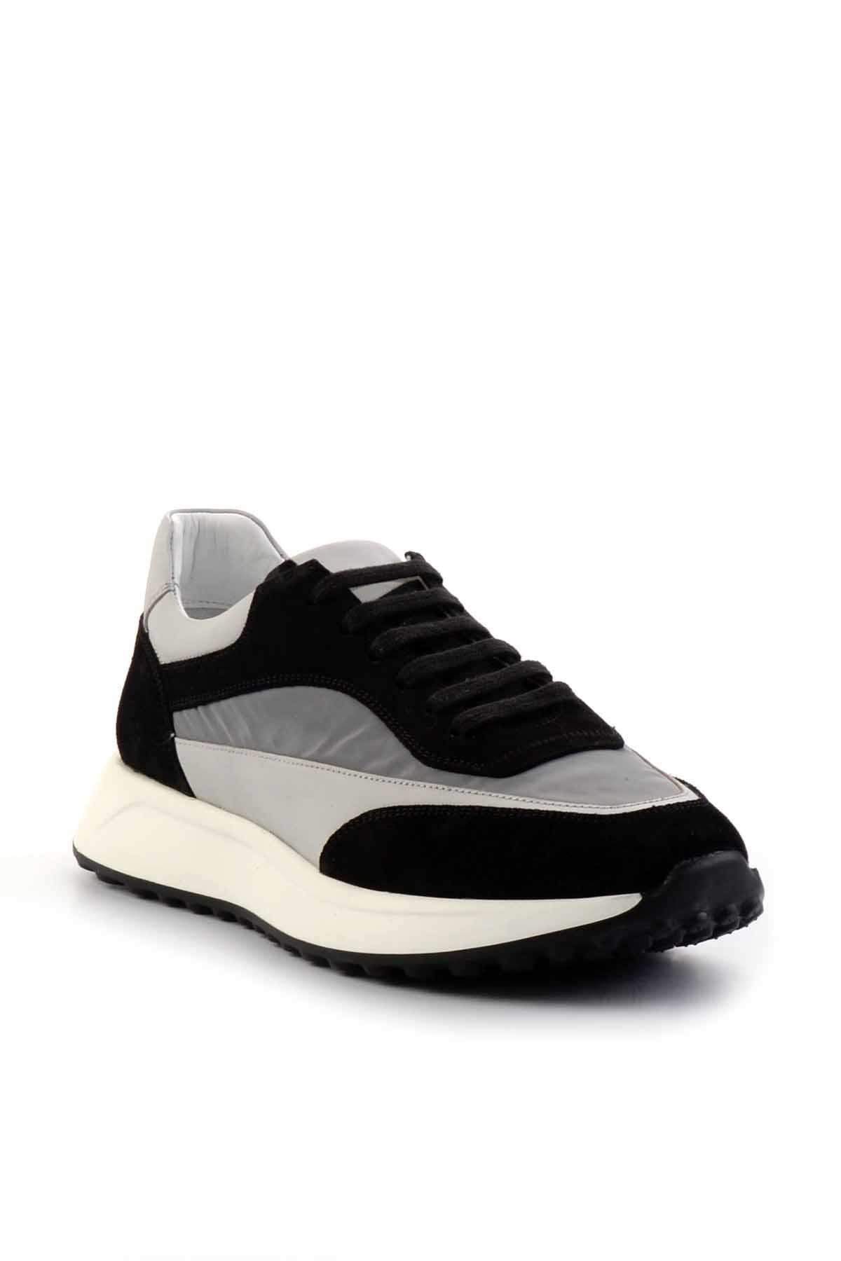 Siyah Leather Erkek Sneaker E01901625702