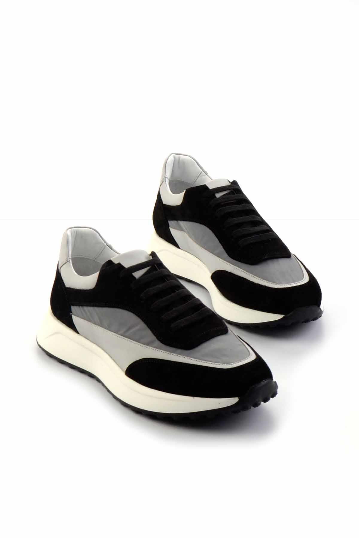 Siyah Leather Erkek Sneaker E01901625702