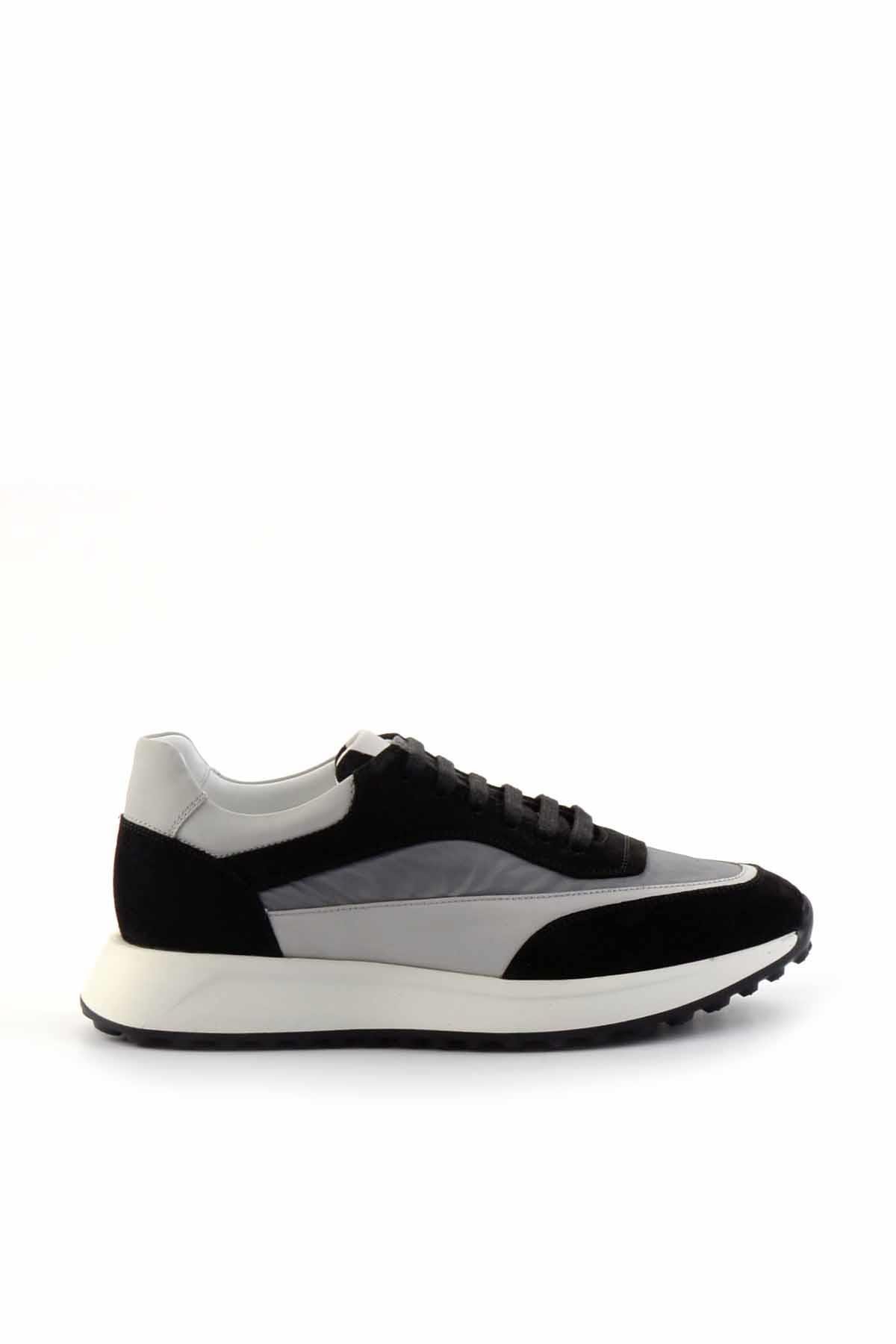 Siyah Leather Erkek Sneaker E01901625702