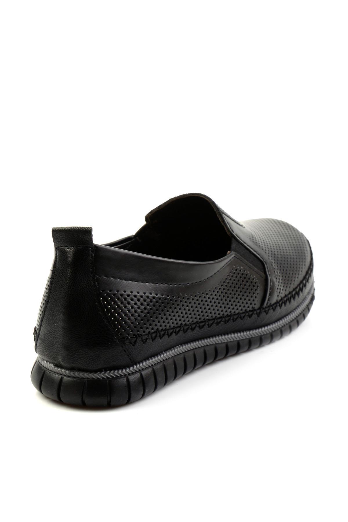 Siyah Leather Kadın Casual Ayakkabı K01140005203