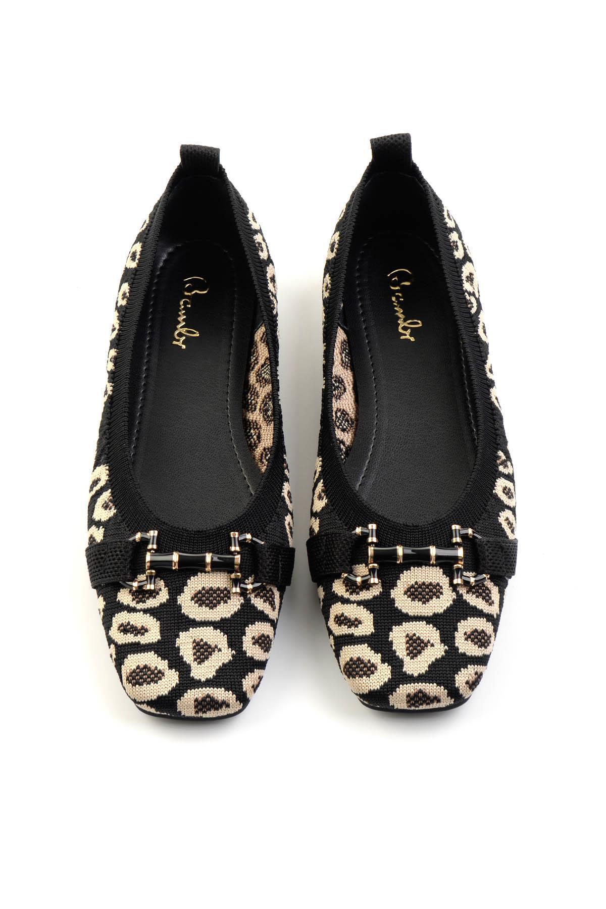 Siyah Leopar  Kadın Babet K01327013582