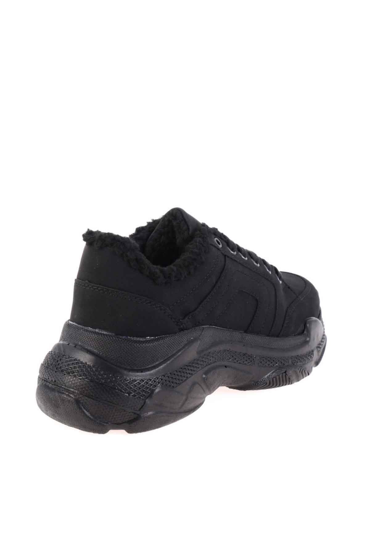 Siyah Nubuk  Kadın Sneaker K0743111071