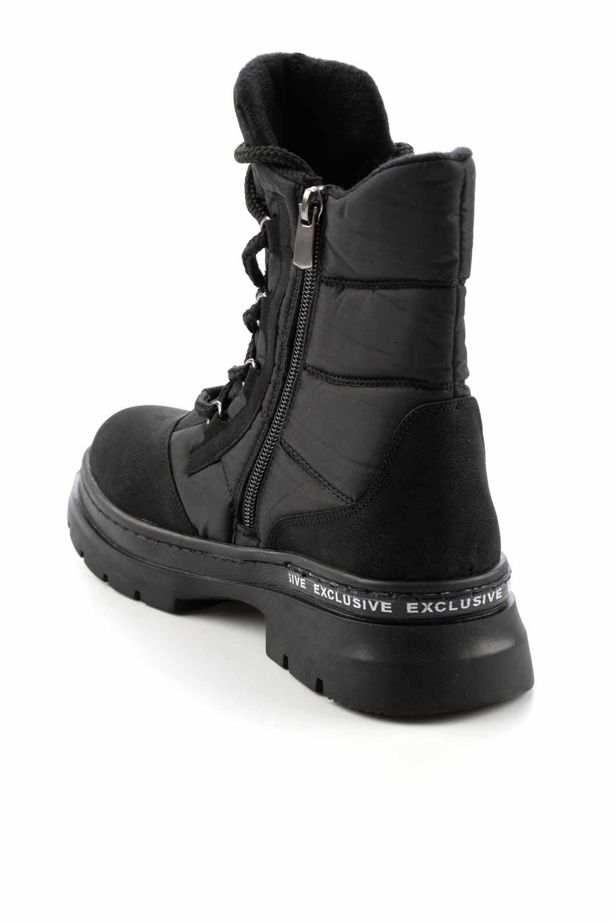 Siyah Paraşüt  Kadın Bot & Bootie K02763075567