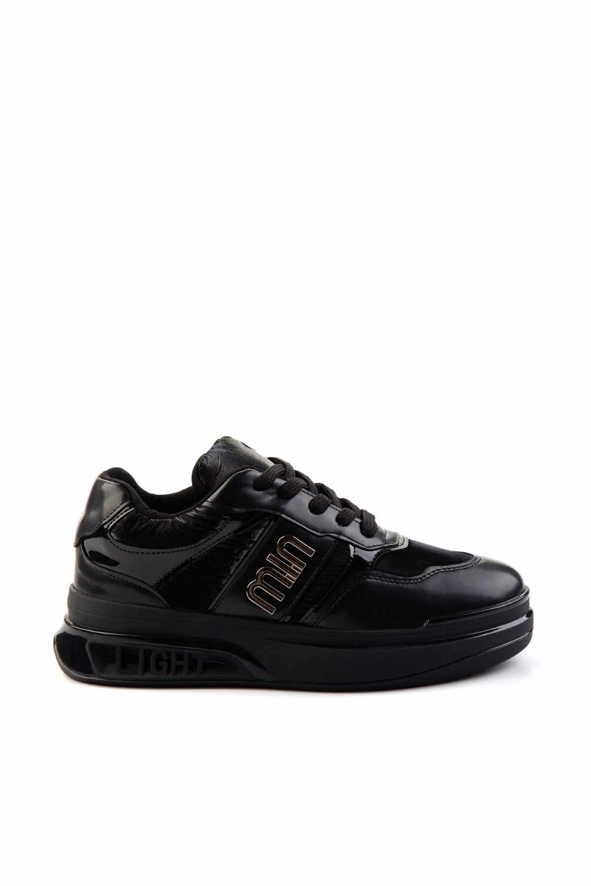 Siyah Paraşüt  Kadın Sneaker K01212042067