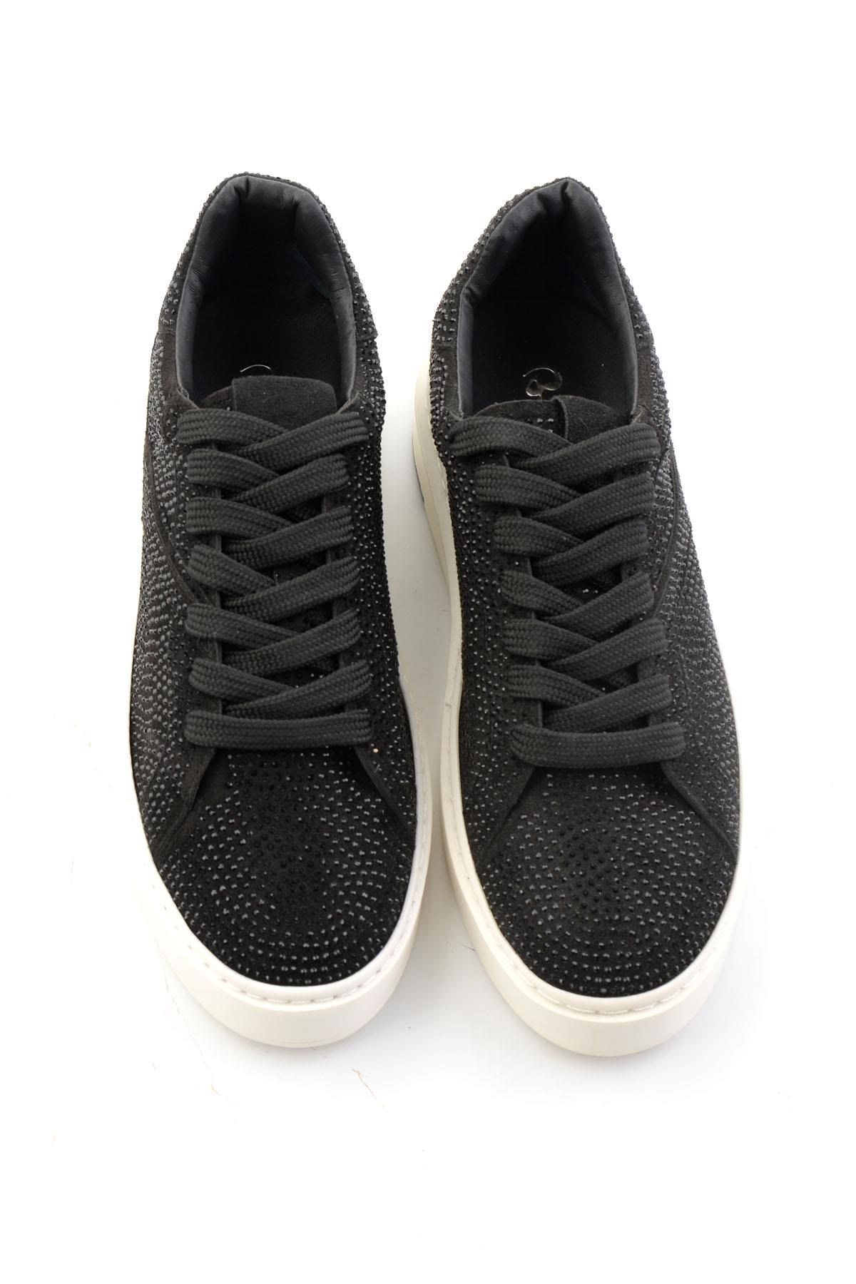 Siyah Platin  Kadın Sneaker K01791072772