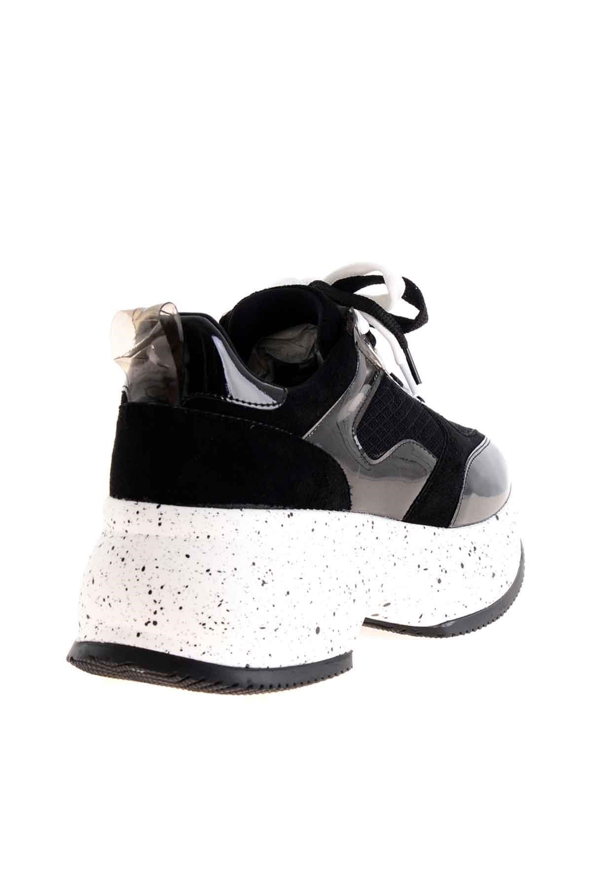 Siyah Rugan  Kadın Sneaker K0541104198