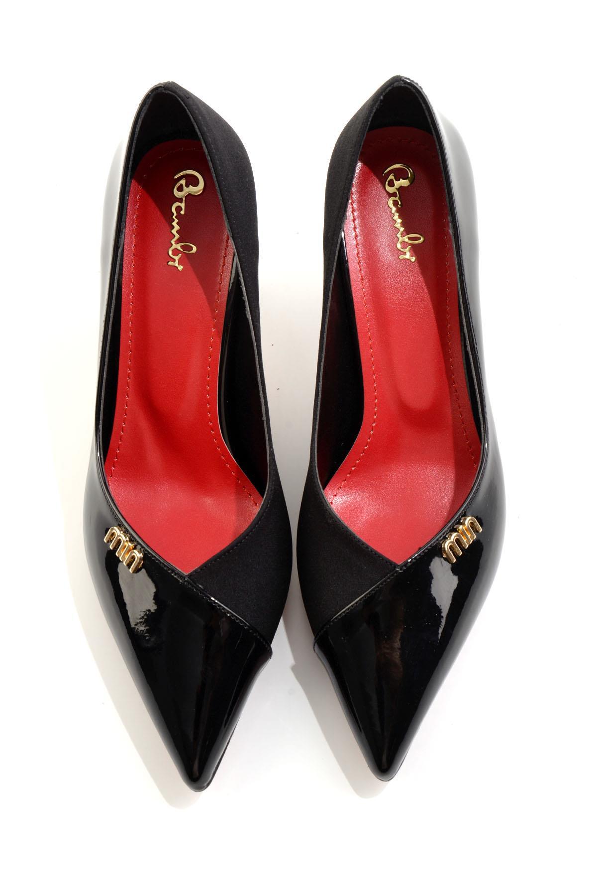 Siyah Siyah  Kadın Klasik Topuklu Ayakkabı K01231460898