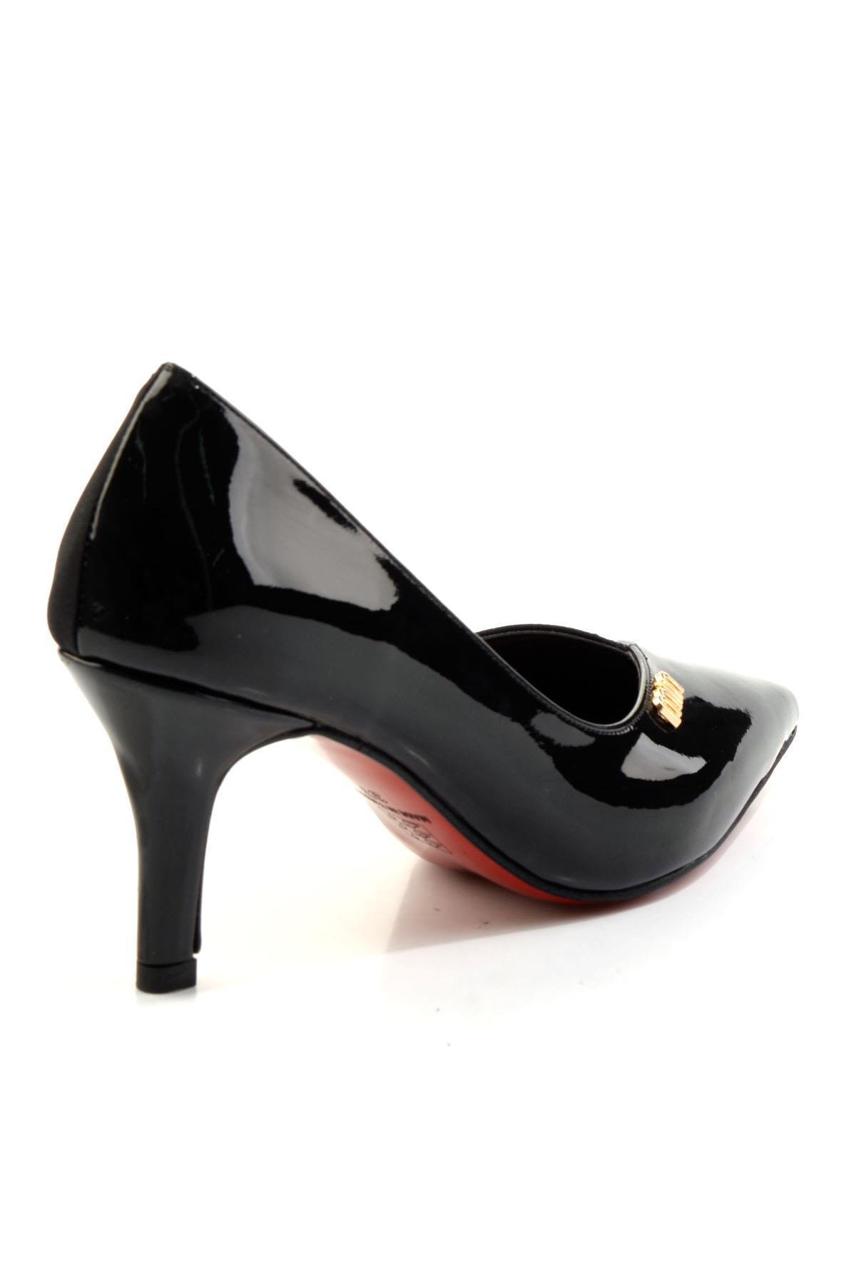 Siyah Siyah  Kadın Klasik Topuklu Ayakkabı K01231460898