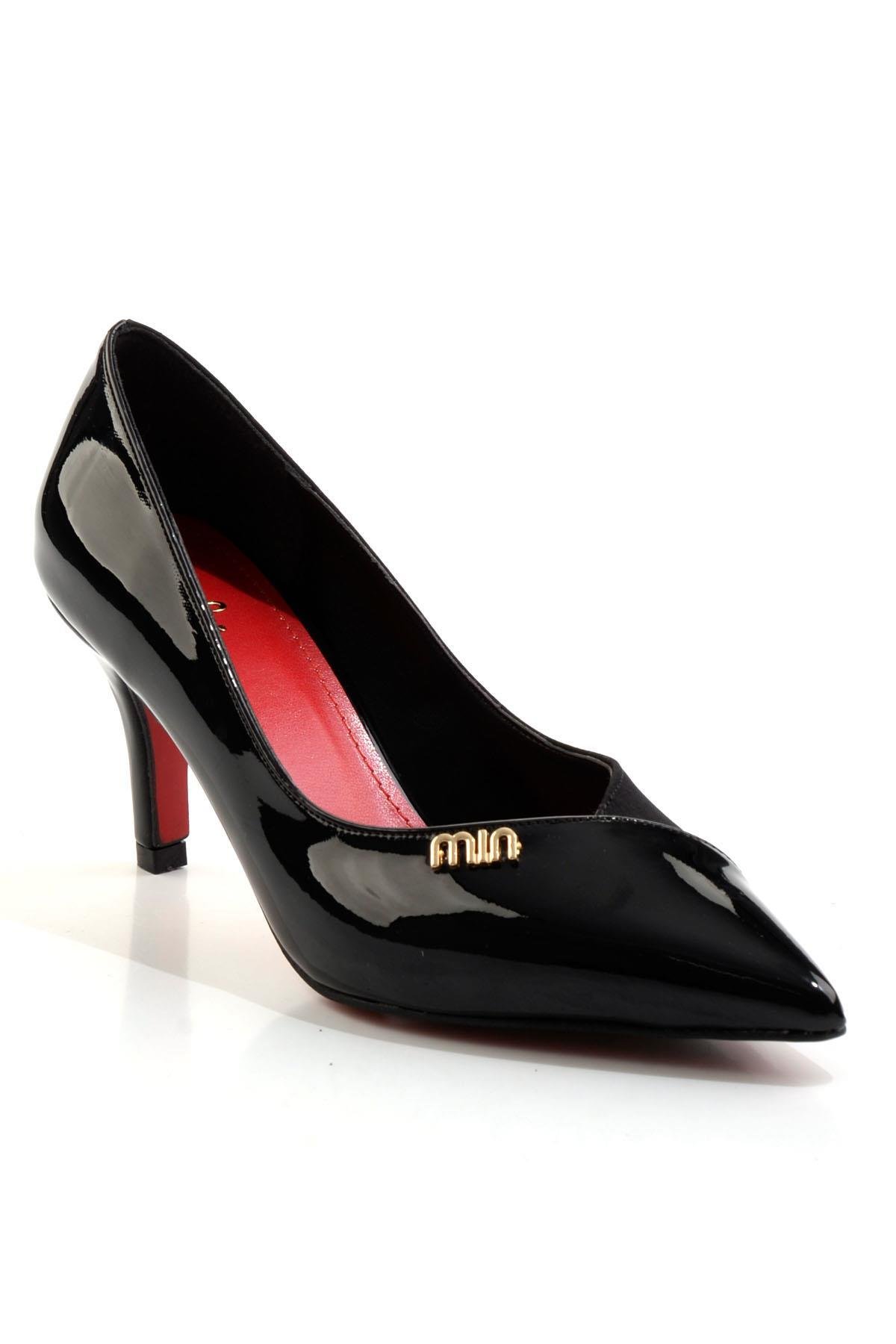 Siyah Siyah  Kadın Klasik Topuklu Ayakkabı K01231460898