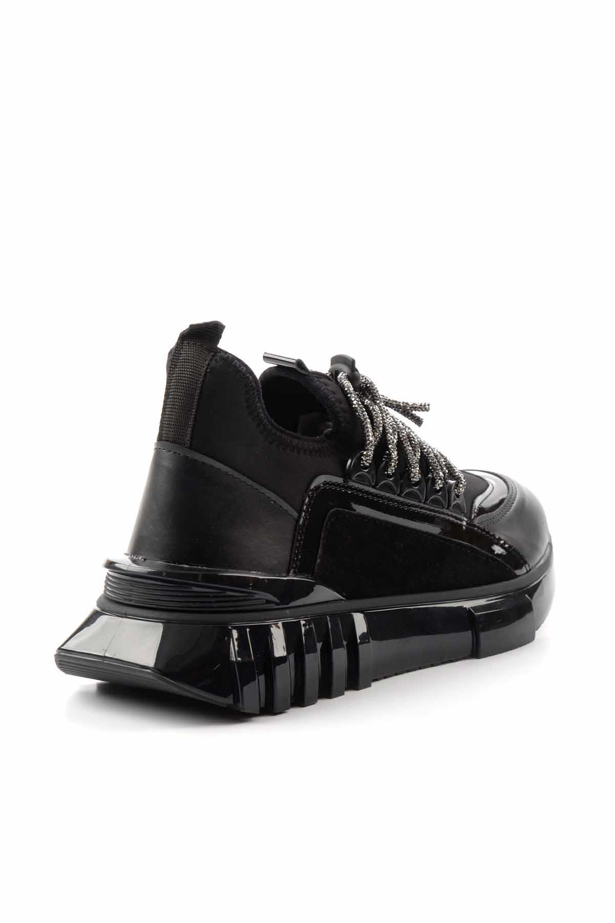 Siyah Siyah  Kadın Sneaker K01413055209