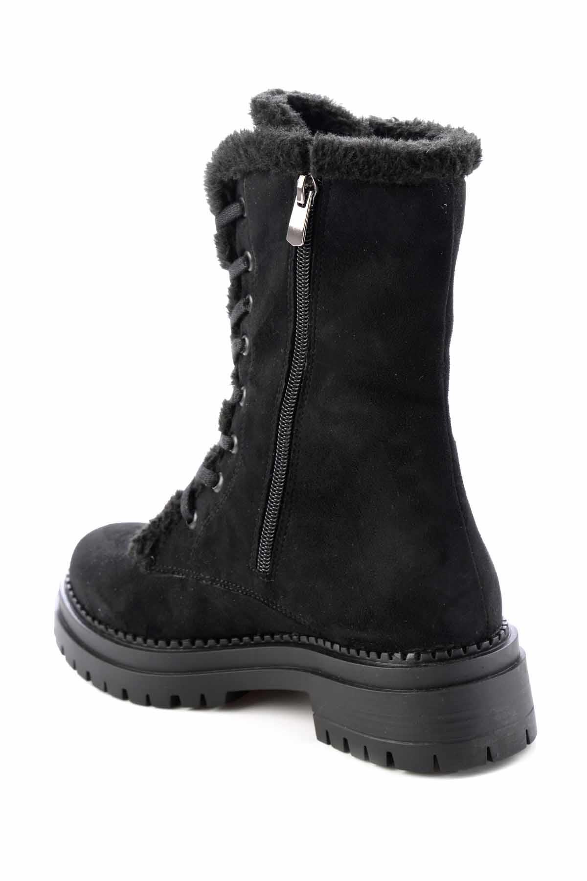 Siyah Süet  Kadın Bot & Bootie K02534500002