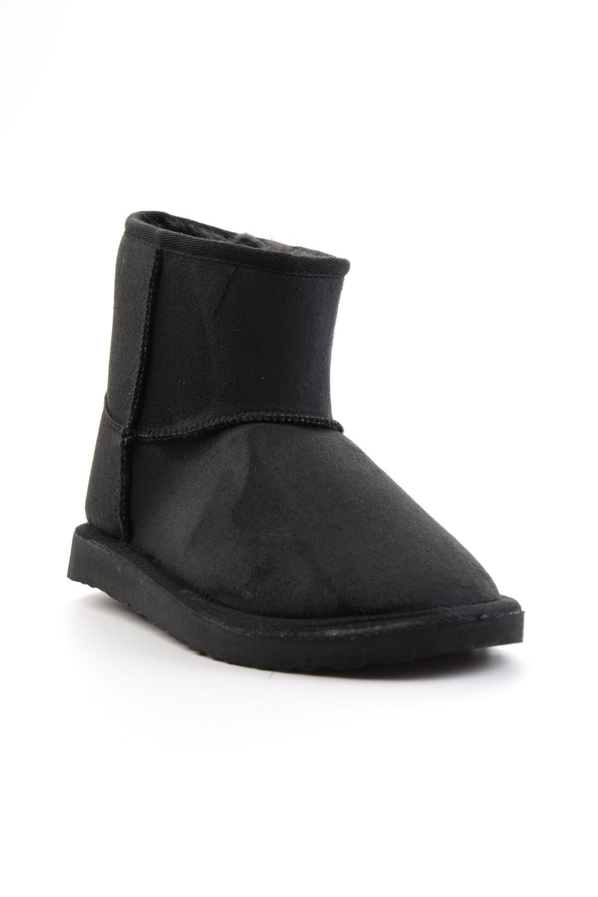 Siyah Süet  Kadın Bot & Bootie K02635510102