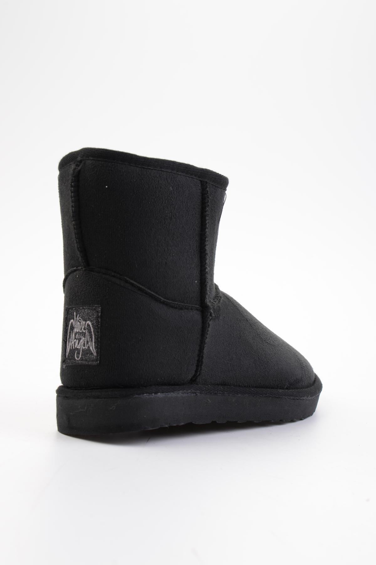 Siyah Süet  Kadın Bot & Bootie K02635510102