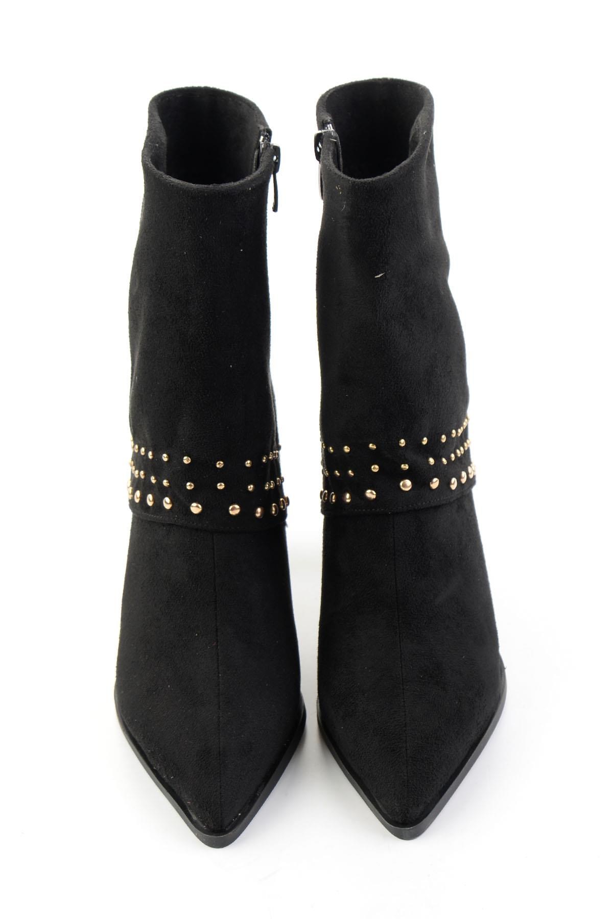 Siyah Süet  Kadın Bot & Bootie K02843010272