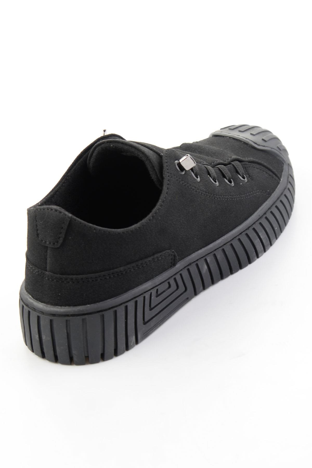 Siyah Süet  Kadın Sneaker K01175127472