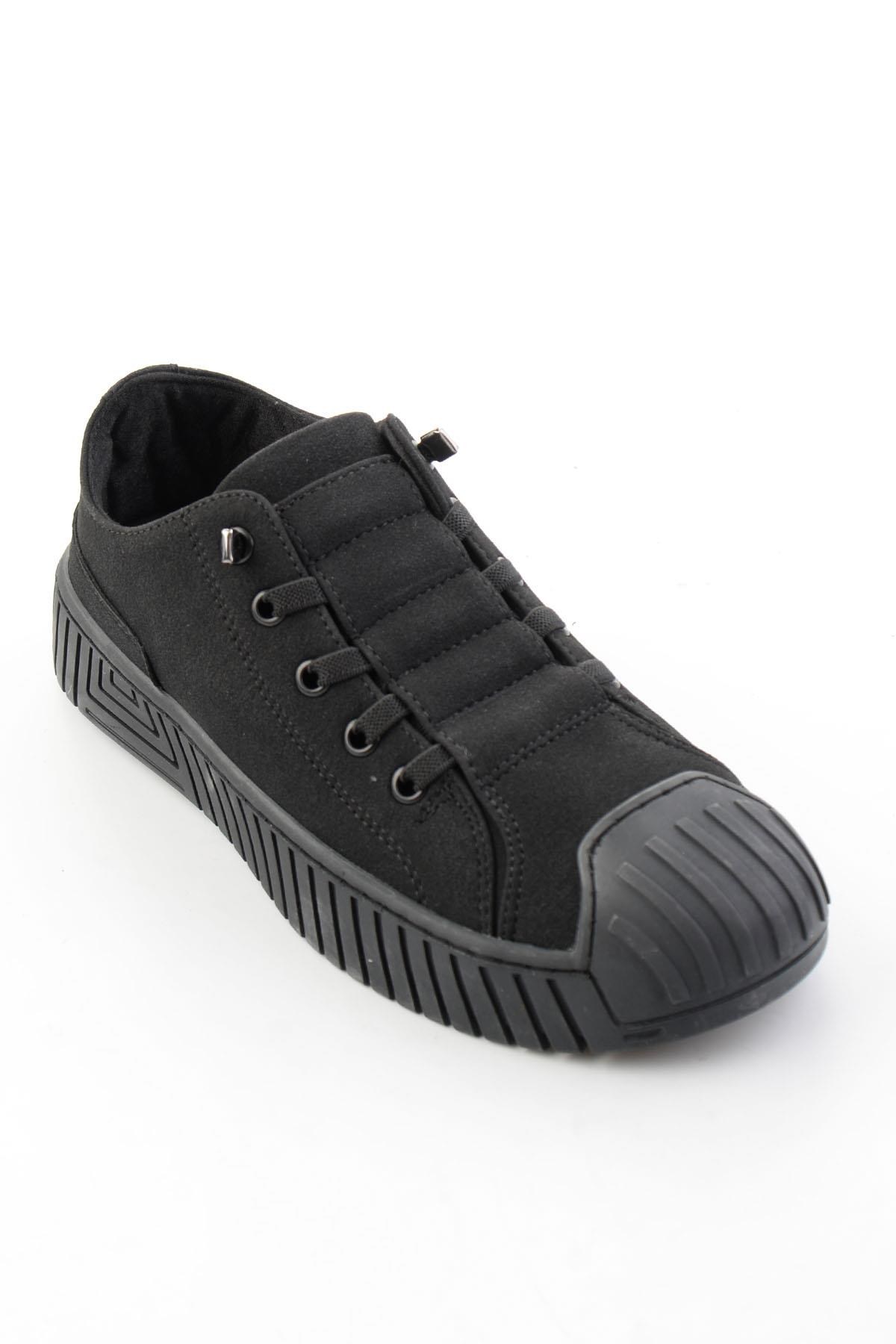 Siyah Süet  Kadın Sneaker K01175127472