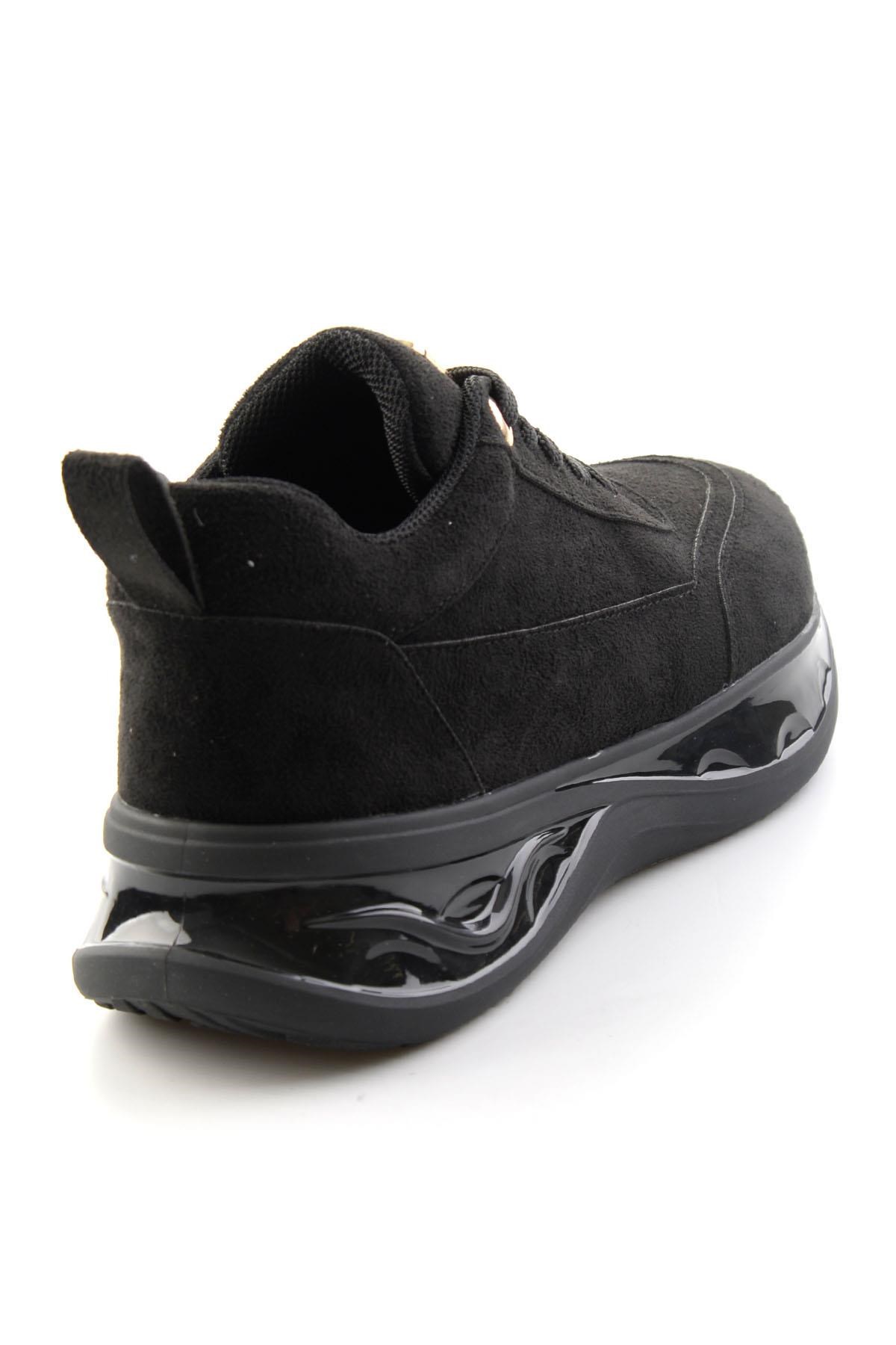 Siyah Süet  Kadın Sneaker K01228092572