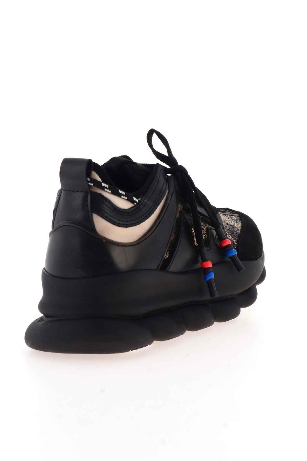 Siyah Süet  Kadın Sneaker K0541711965