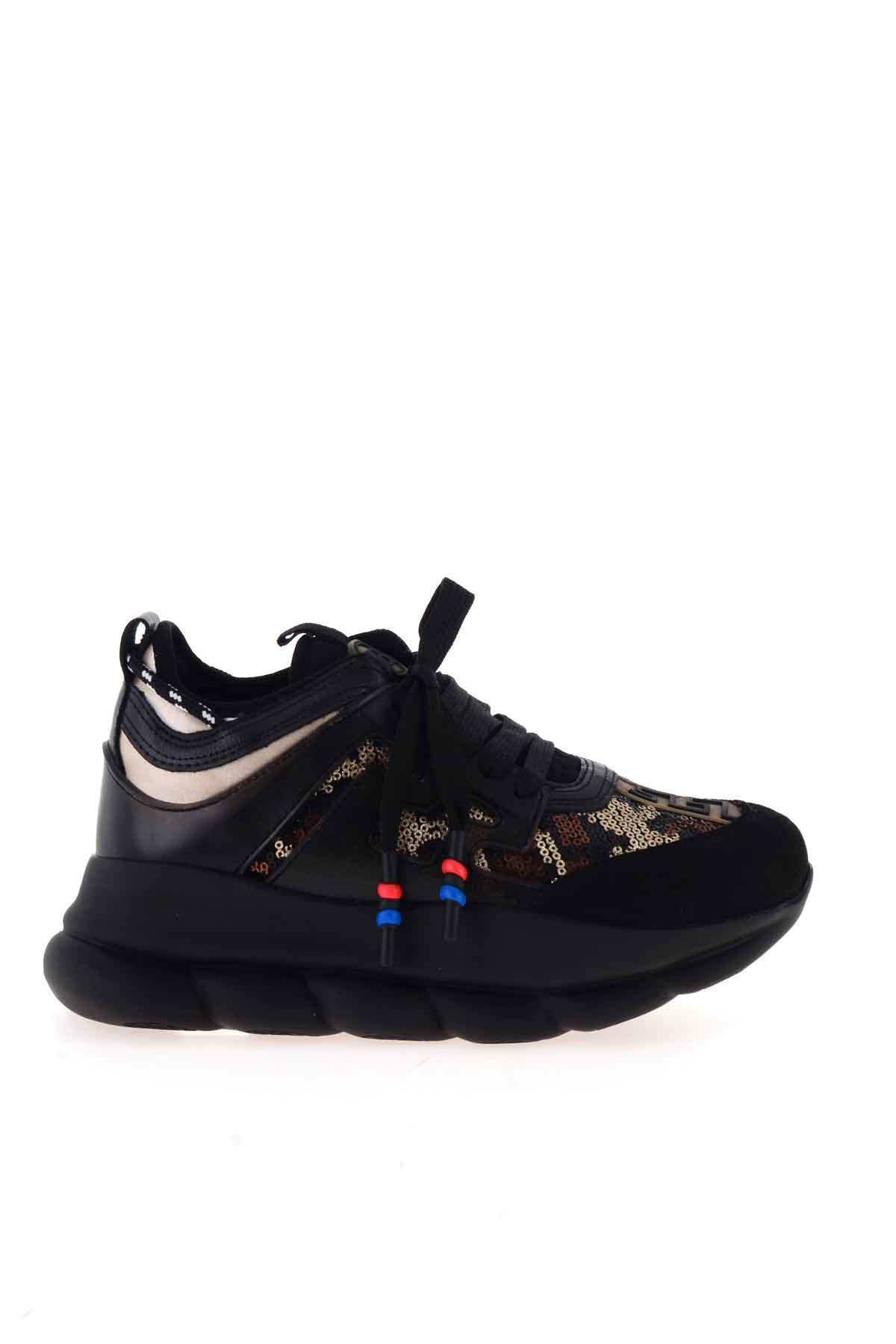 Siyah Süet  Kadın Sneaker K0541711965